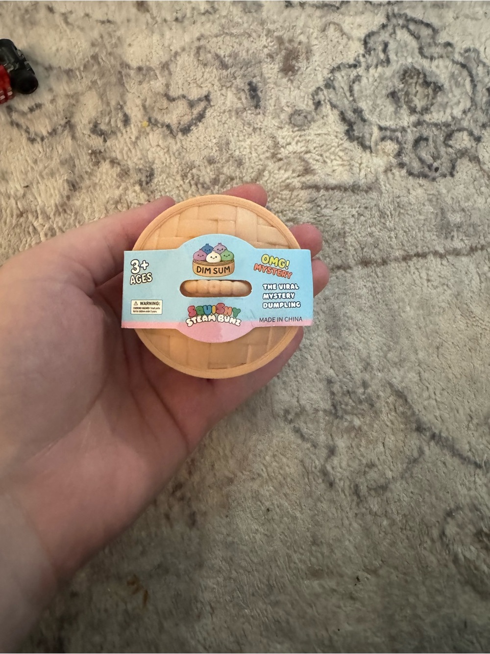 Steam Bun Toy - Light Tan Dumpling Case